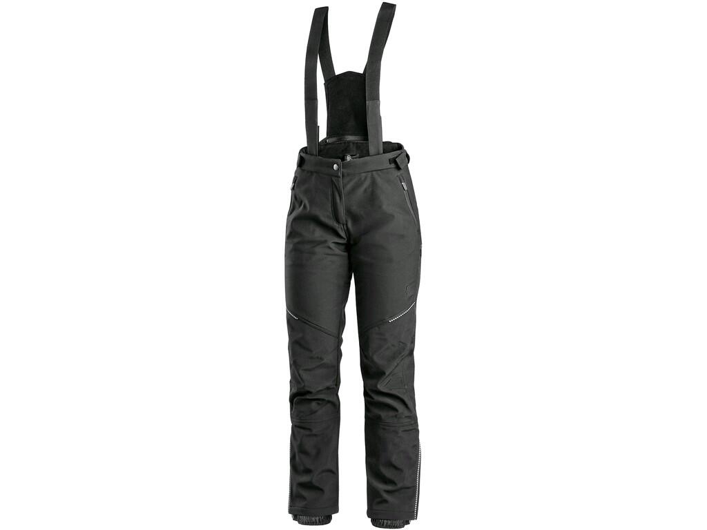 Kalhoty CXS TRENTON 1420 004 800 zimní softshell dámské černé 38